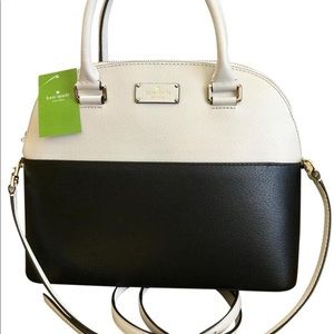 NY Grove Street leather Carli Satchel